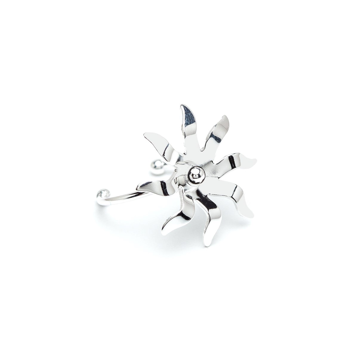 bague soleil plaqué argent - ÉOS
