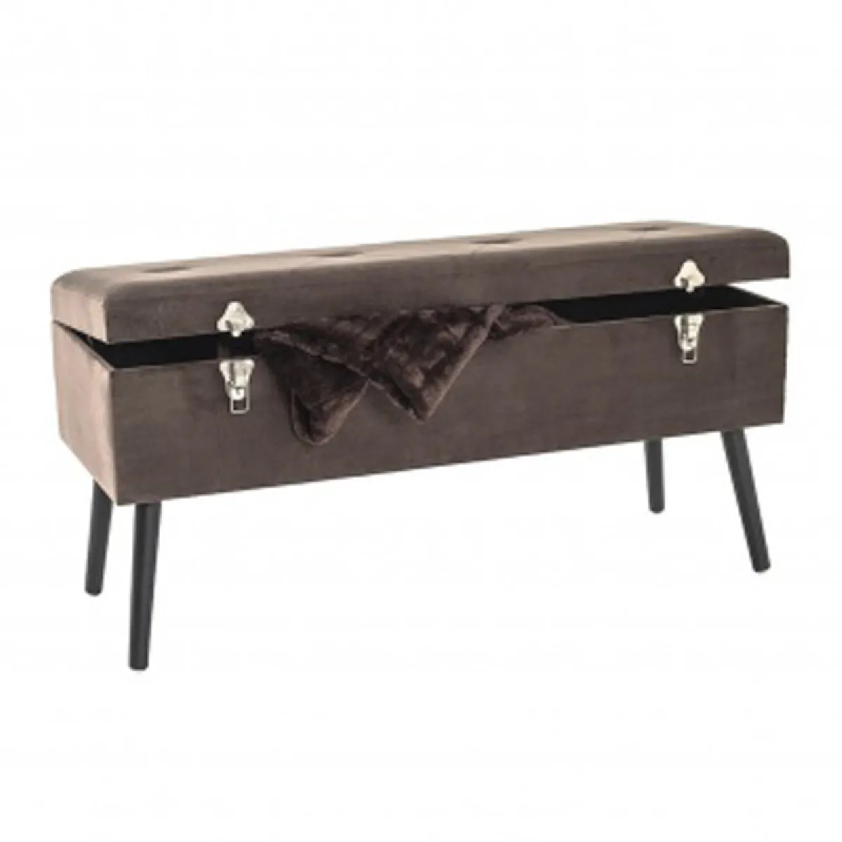 Pegane Coffre de rangement - Taupe