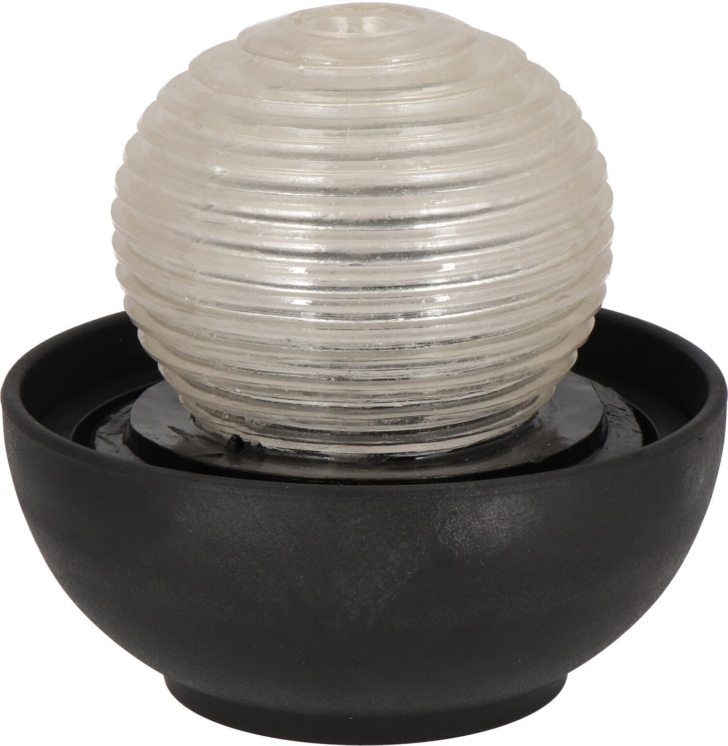 Intratuin waterornament Itami zwart D 23 H 22,5 cm