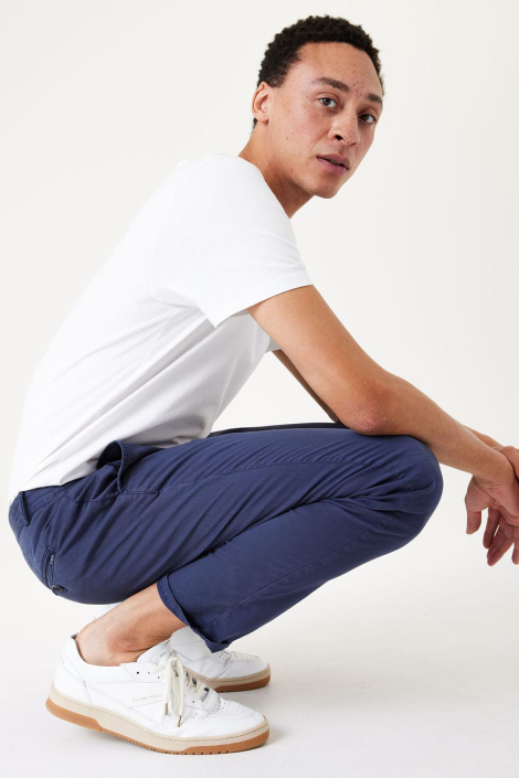Garcia blauwe heren broek