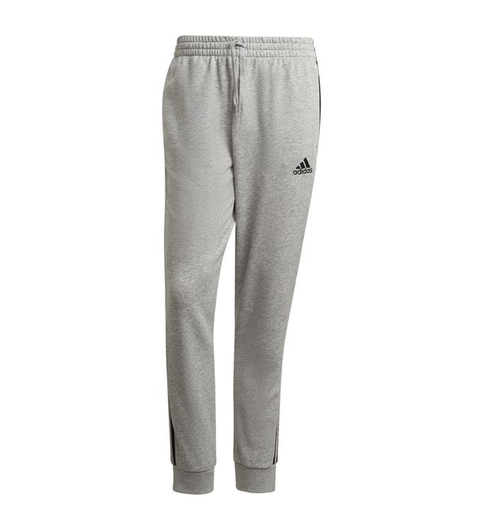 adidas Men Essentials French Terry Tapered Cuff 3-Stripes Joggingbroek