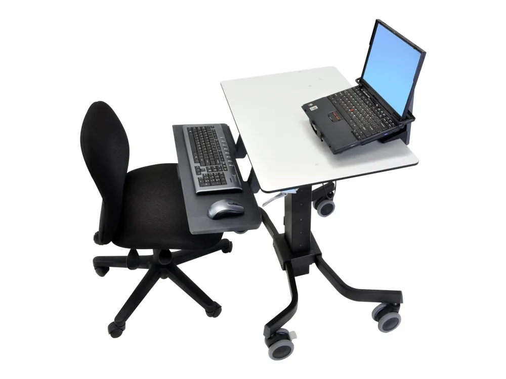 Ergotron TeachWell Mobile Digital Workspace - Vogn med hjul - Constant Force Technology - for notebook / tastatur/ mus - stål, phenolkomposit, højkvalitetsplastik - grafitgrå