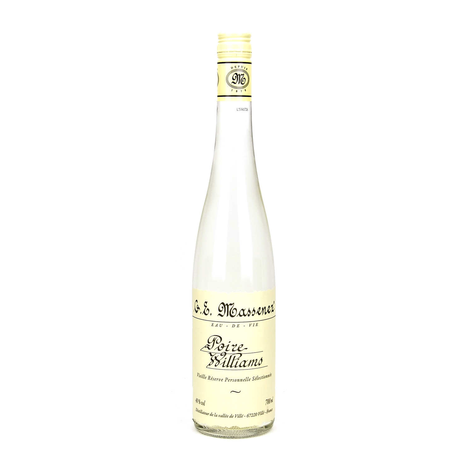 Eau de vie de poire Williams - 40%