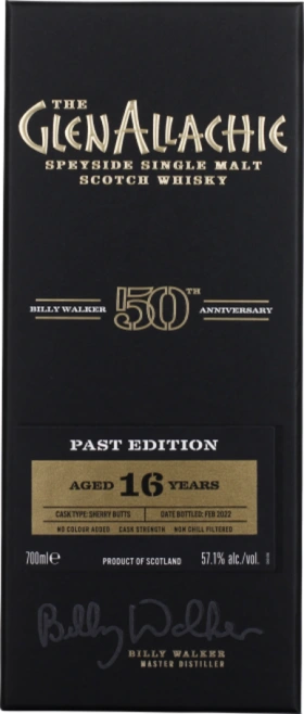 GLENALLACHIE 16 YEARS PAST EDITION 70CL