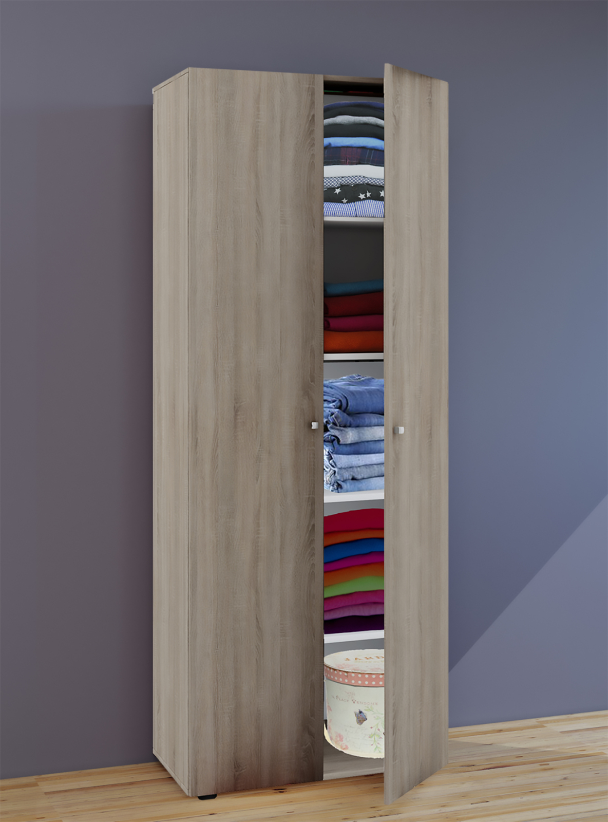 Mehrzweckschrank VANDOL l - Sonoma Eiche - 70 cm breit