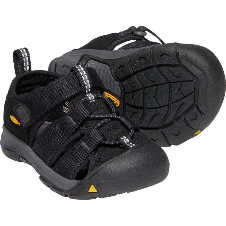 Keen Newport H2 Sandals Toddler Black/Keen Yellow