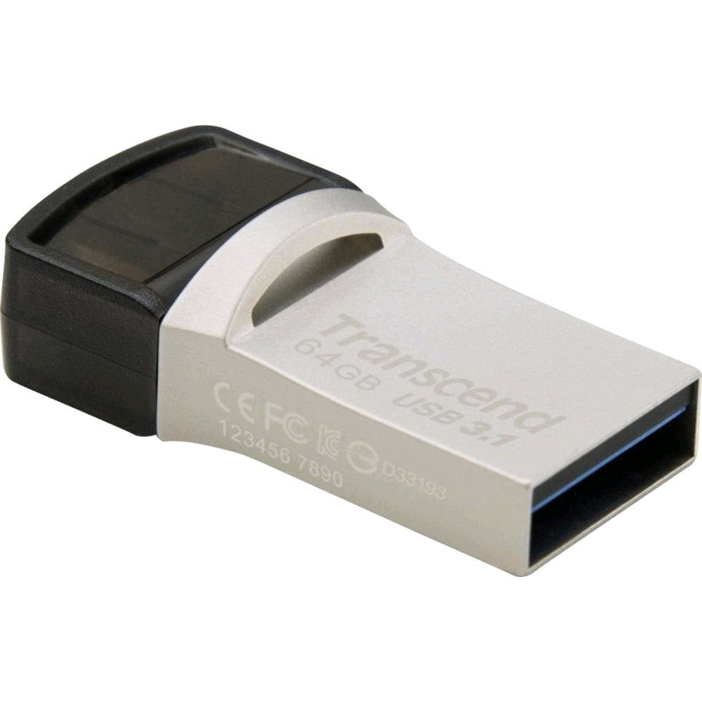 Transcend JetFlash 890 3.1 USB-stick USB-C 64GB