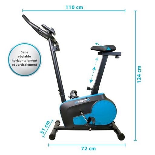 Bicicleta Estática Sparraw Fitness Tempo