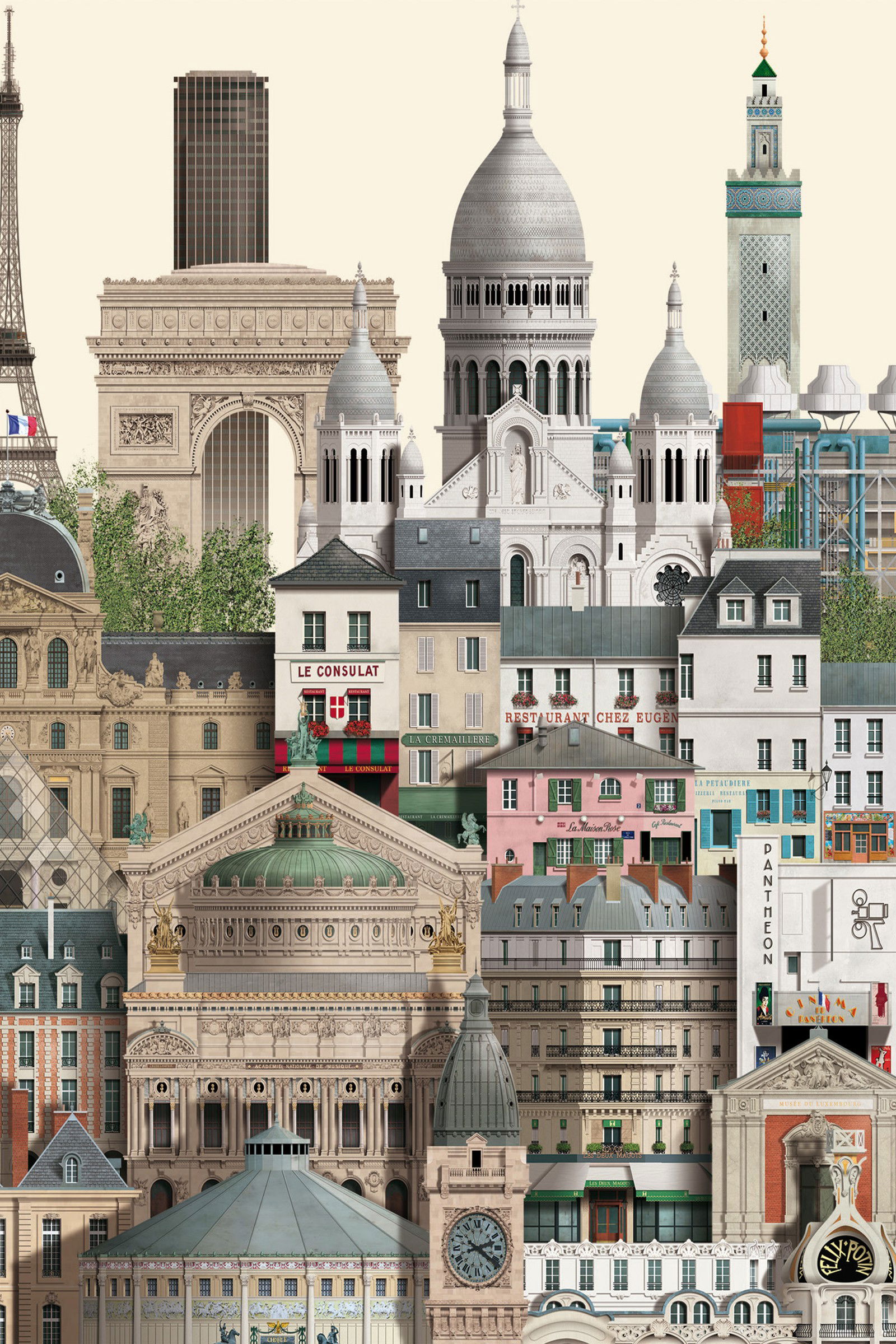 Paris II by Martin Schwartz - Open Edition.