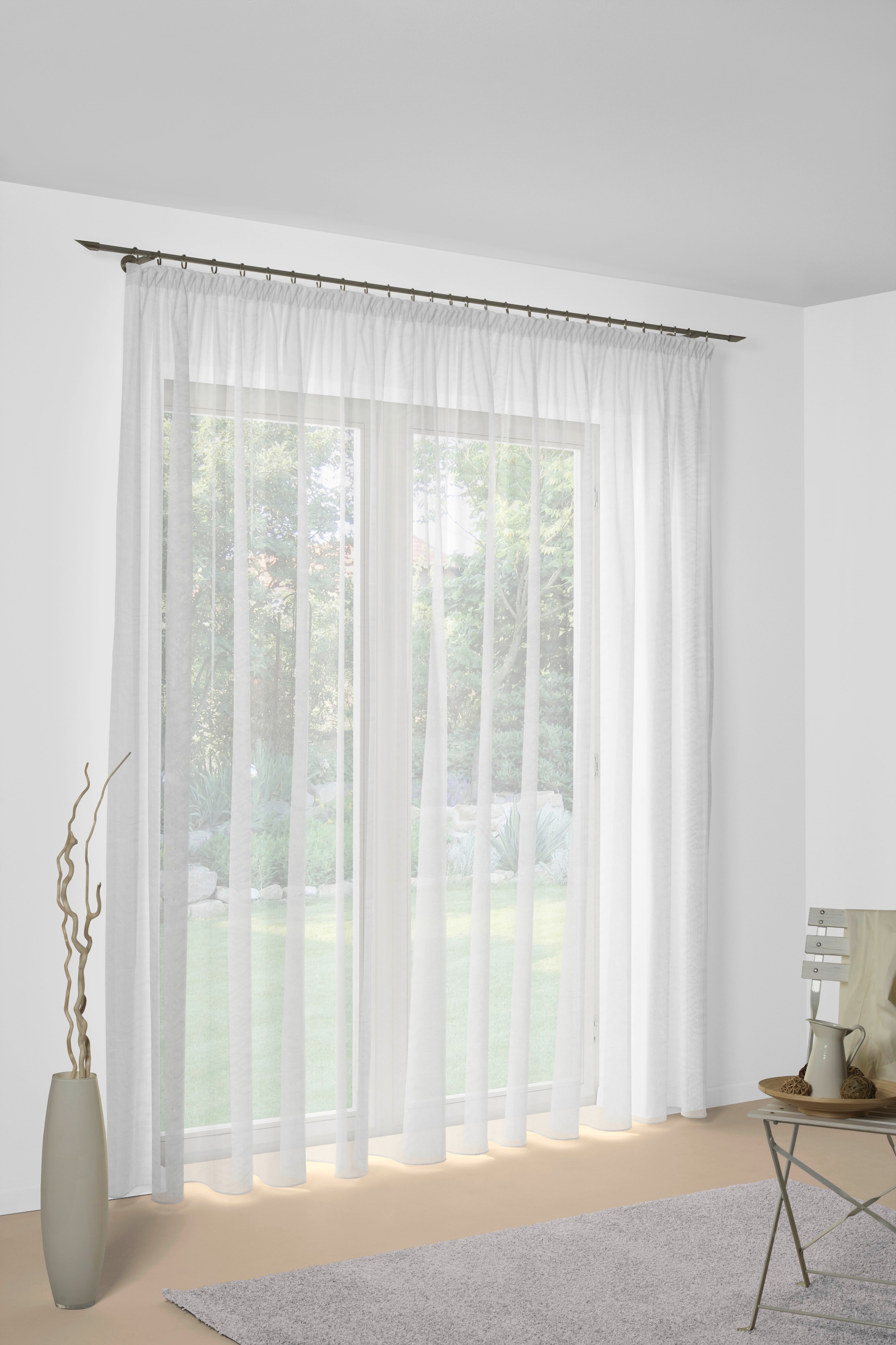 Wirth Gardine »Mara« Faltenband 1 Stk. tlg. Store