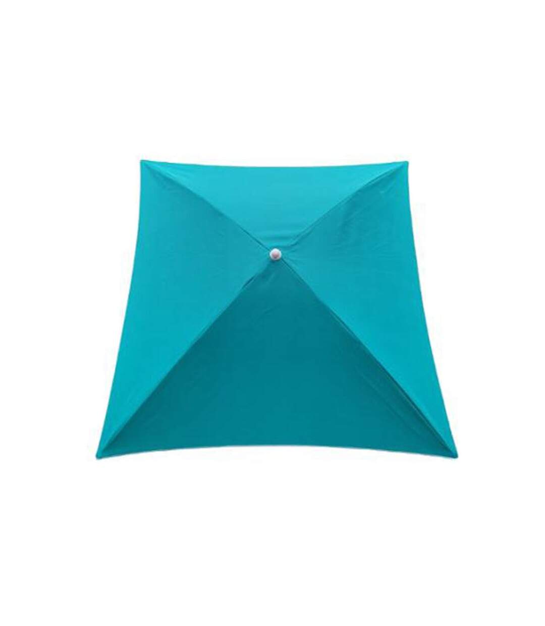 Parasol de Plage Carré Helenie 239cm Turquoise