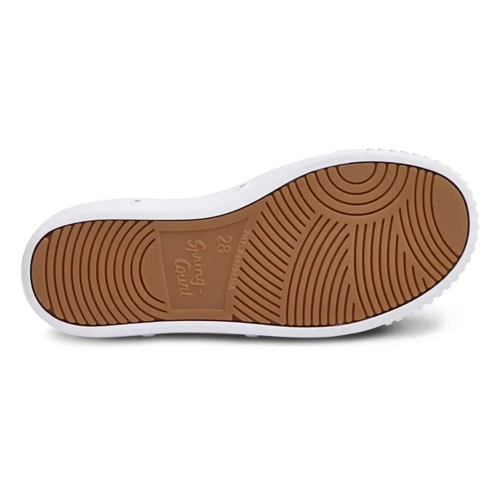 Spring Court Baskets Montantes Scratchs B2 Nappa | Bleu marine