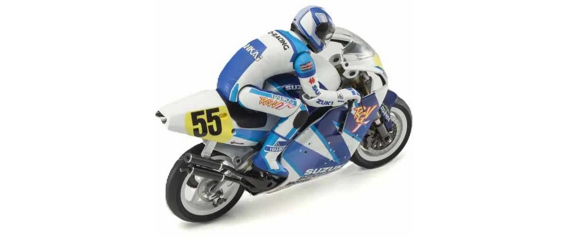 Motorrad Suzuki RGV 1992 1:8 Kit<br>R/C-Elektromotorradmodell