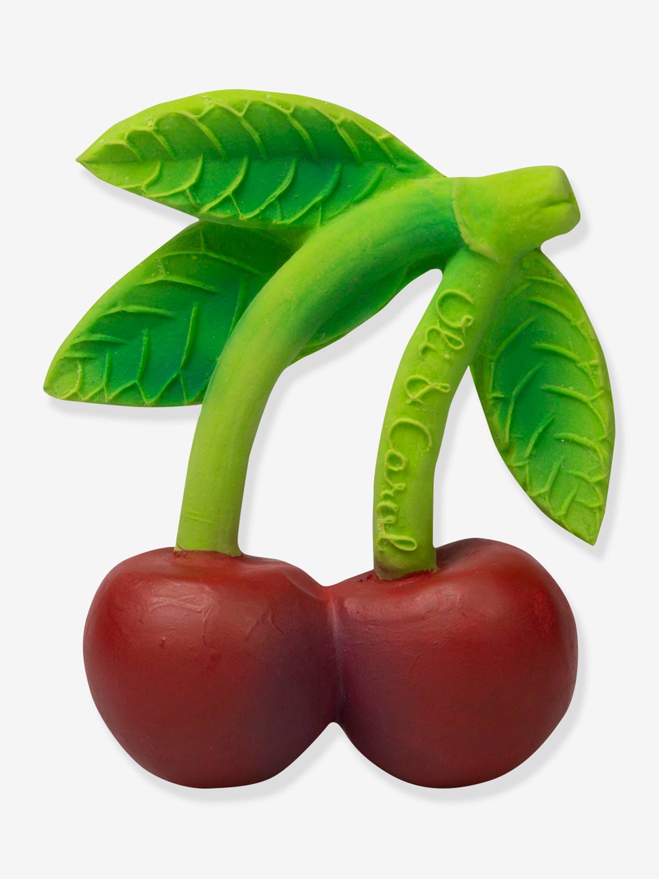 Mery, o brinquedo de dentição em forma de cereja.
