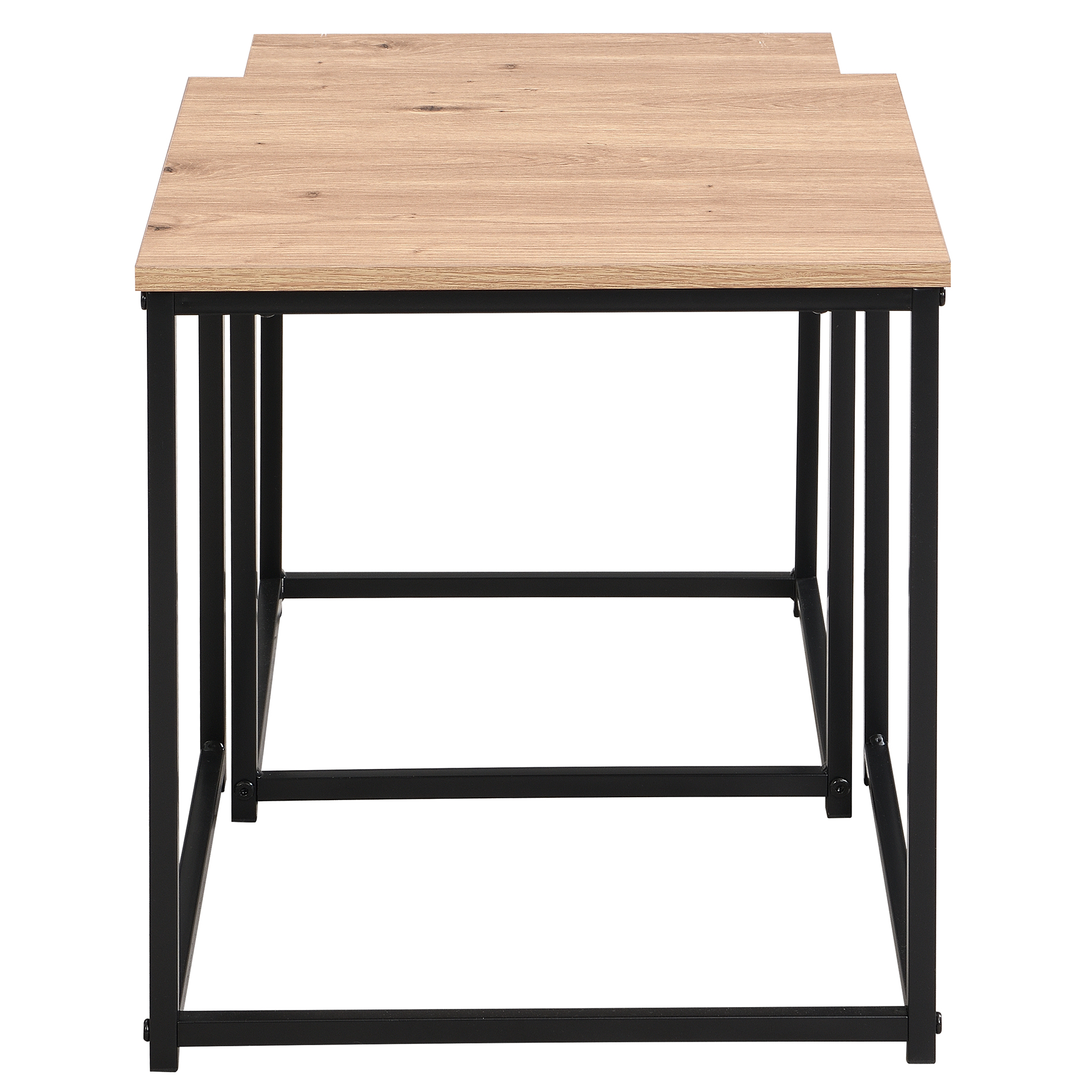 2er-Set Couchtisch - Artisan Eiche - 38 cm