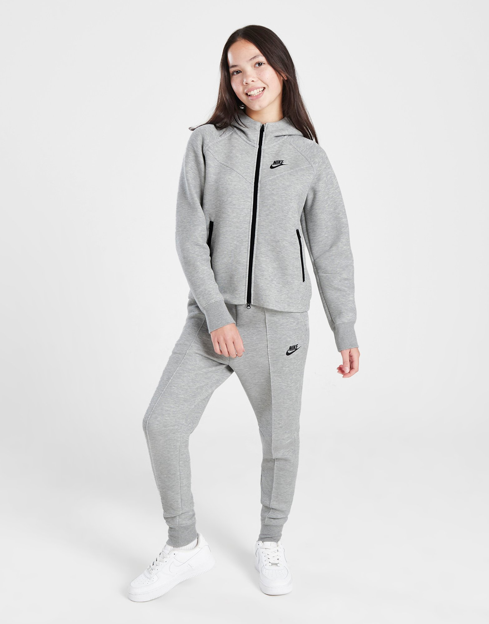 Nike Girls' Tech Fleece Full Zip Hoodie Junior