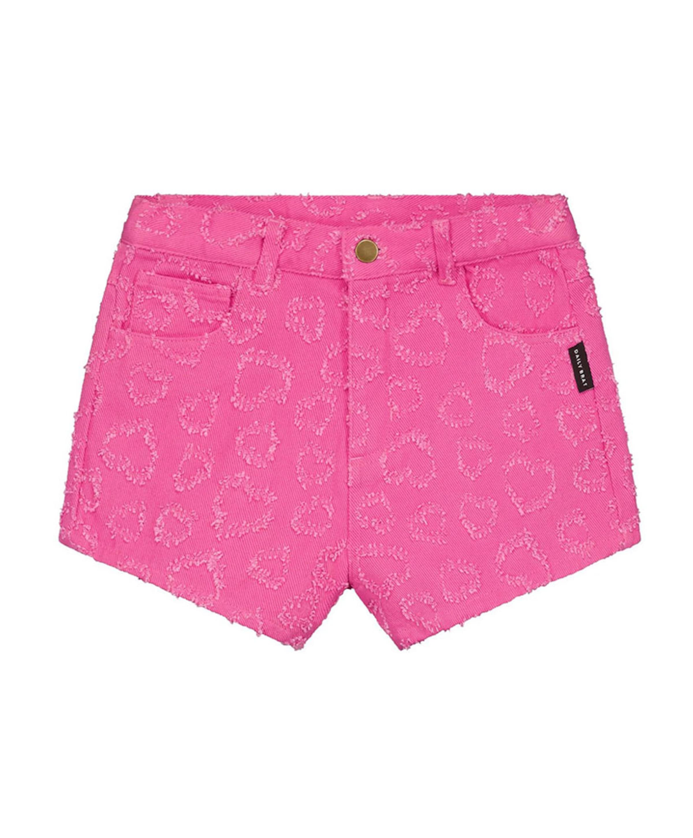 Daily Brat Heart snatcher meisjes korte broek roze