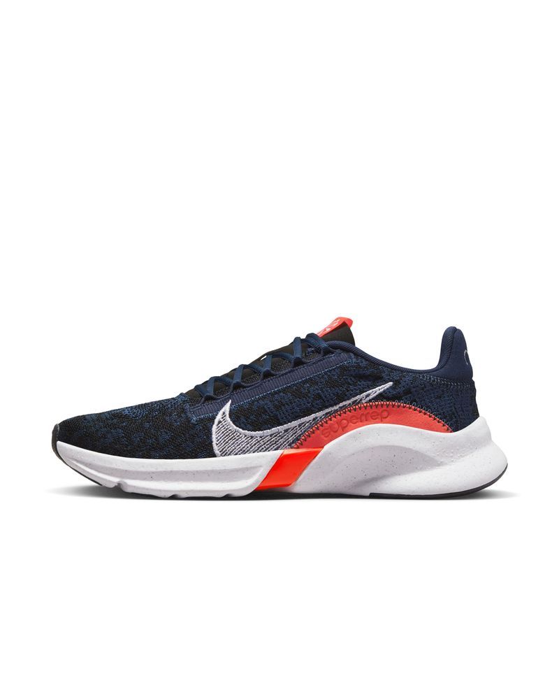 Chaussures de training Nike SuperRep Go 3 Next Nature Bleu Marine pour homme