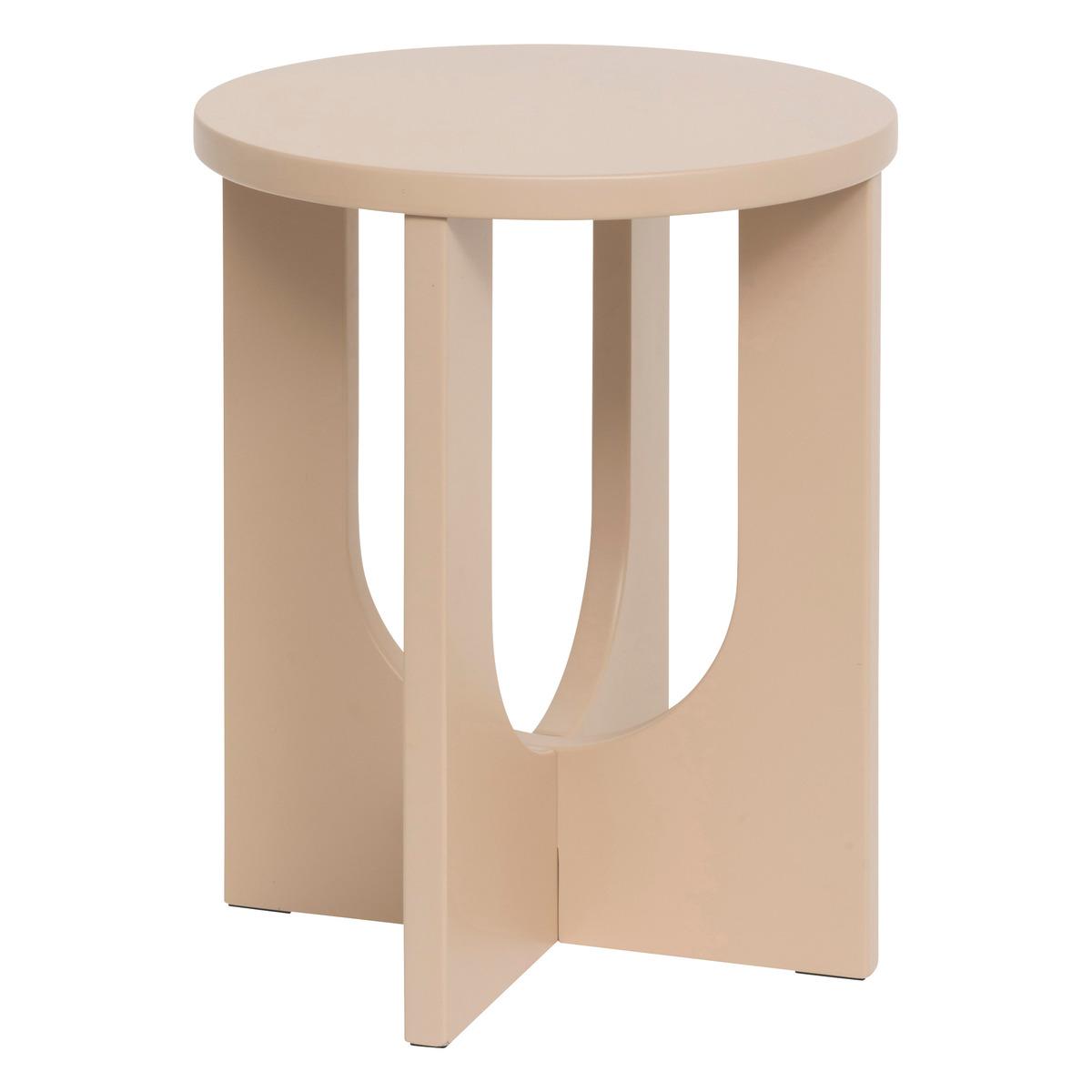 TABLE CAFE BLOOM NOISETTE D.40CM