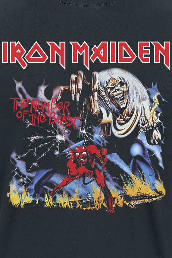 Stranger Number Of The Beast | Iron Maiden T-Shirt Manches courtes