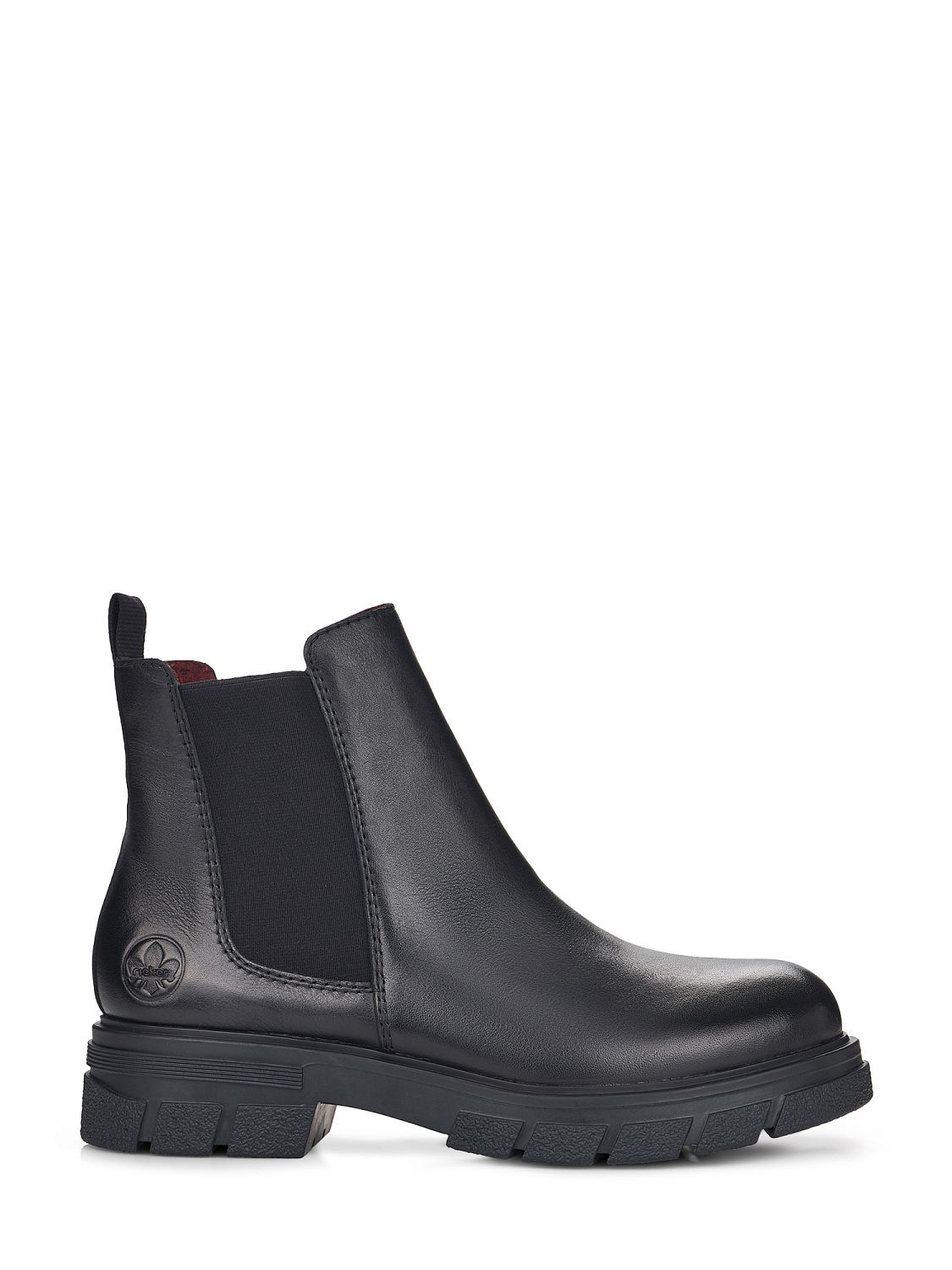 Rieker Levina Leather Chelsea Fleecefôret