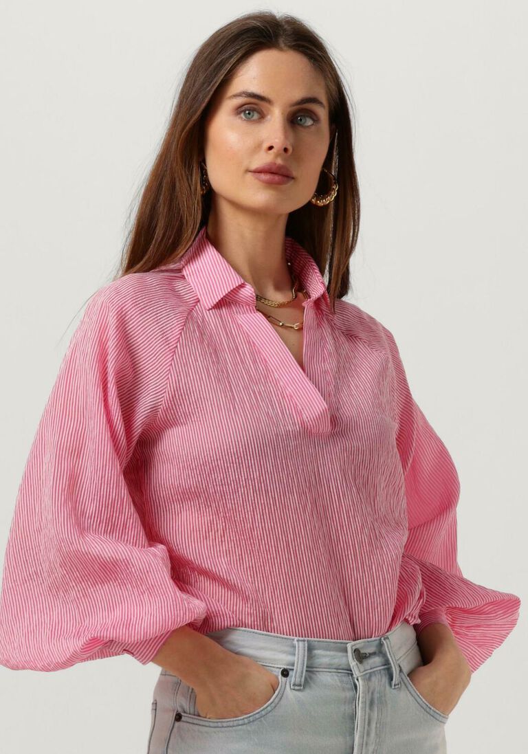 YDENCE fuchsia ydence blouse blouse mara