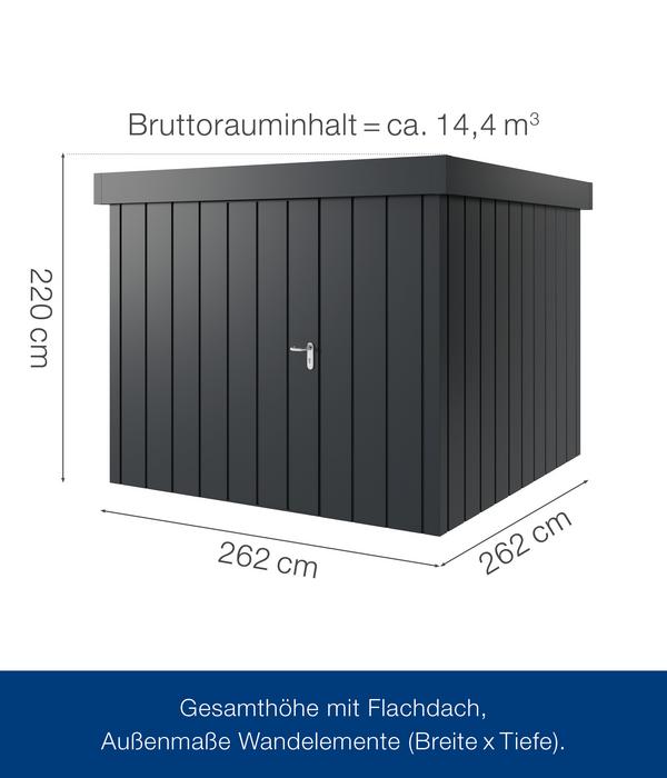 Hörmann Metallgerätehaus Juno JFD10 M-Sk