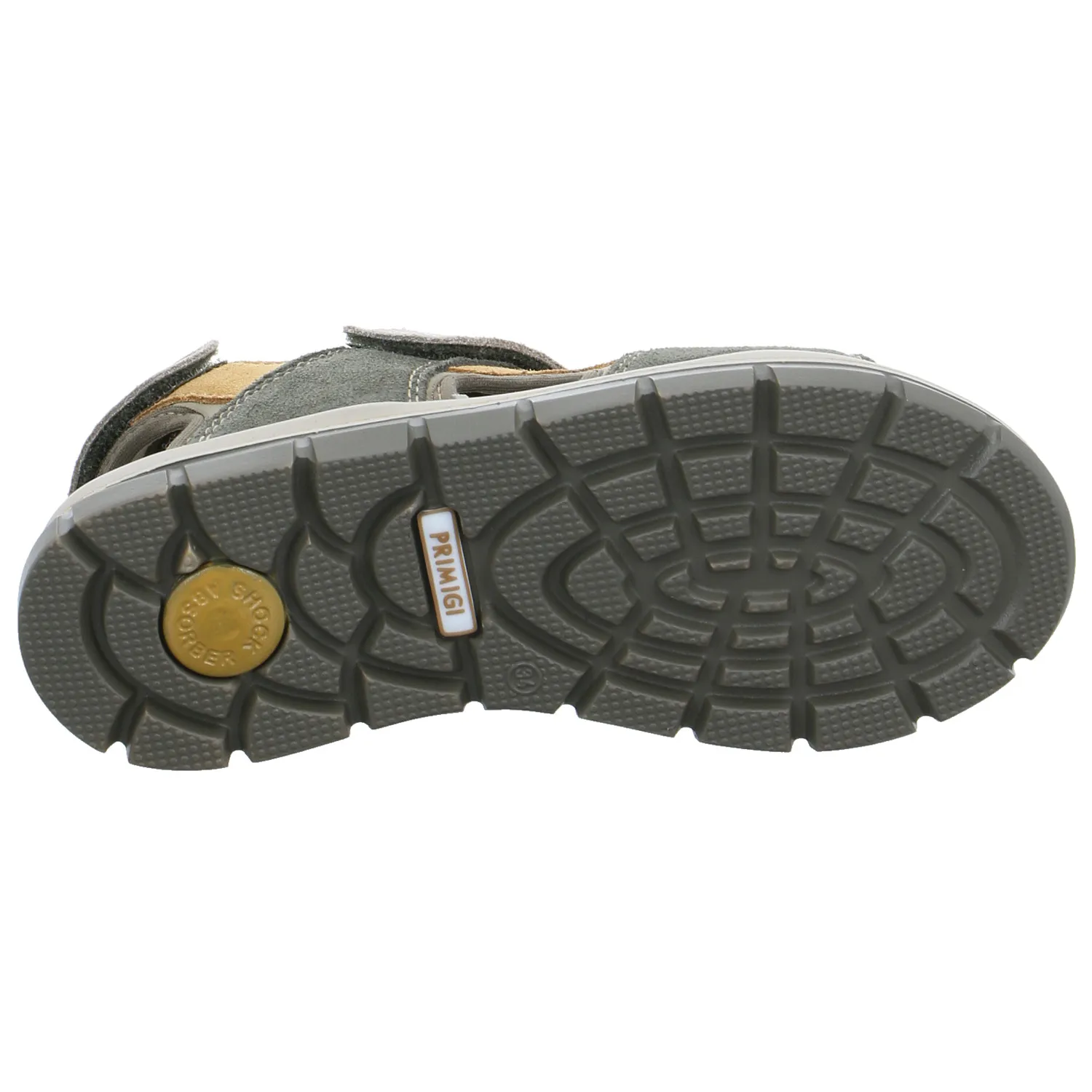 PRIMIGI Jungen-Sandale Braun Leder  Sommerschuh
