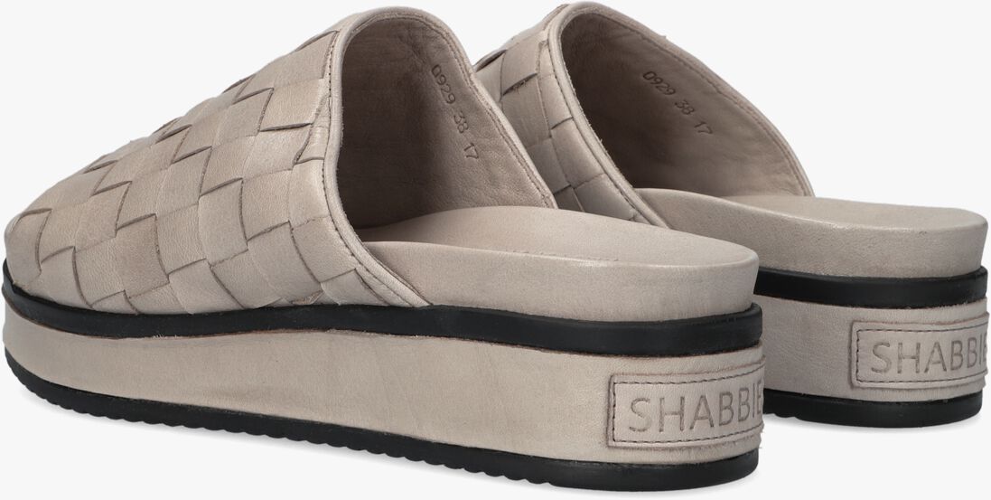SHABBIES grijze shabbies slippers 170020260