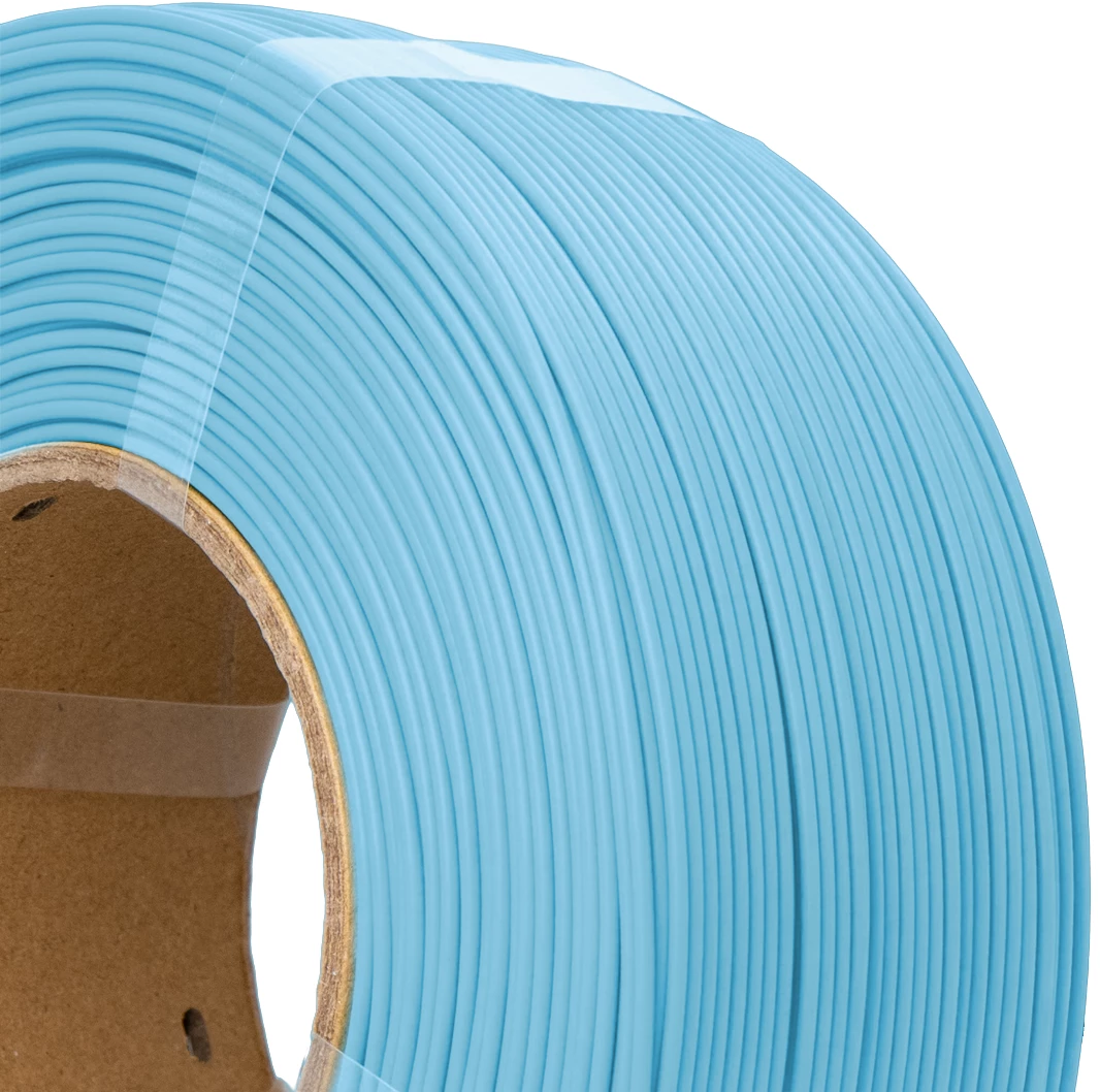AzureFilm  PLA Refill Cyan, 1,75 mm / 1000 g    PLA mit guten mechanischen Eigenschaften, ohne Spule