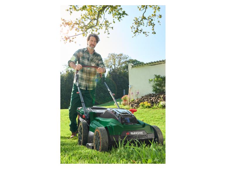 Accu-grasmaaier 40 V zonder accu's en lader
