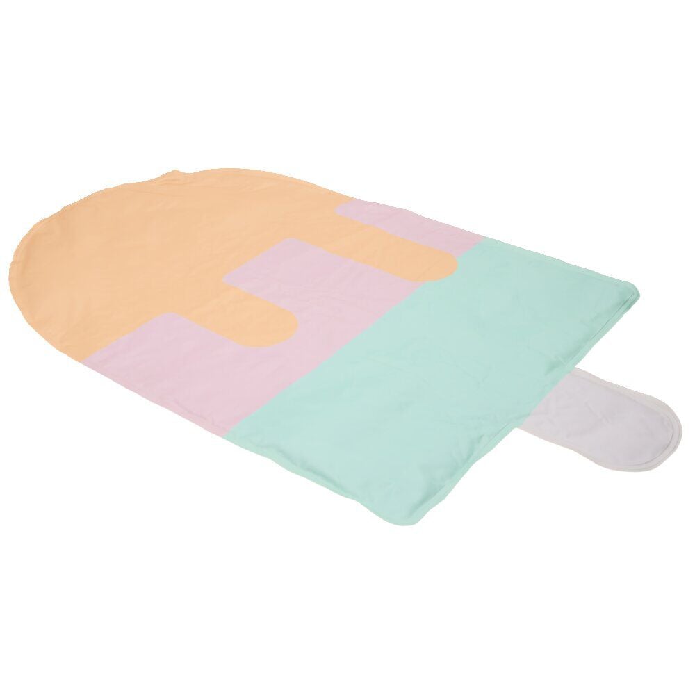 Tapis rafraichissant PVC jaune rose et bleu pour chiens et chats
