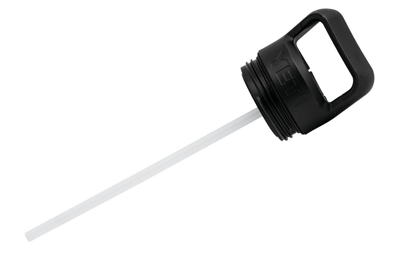Yeti Straw Cap, Black, drinkdop met rietje voor Yeti Rambler fles