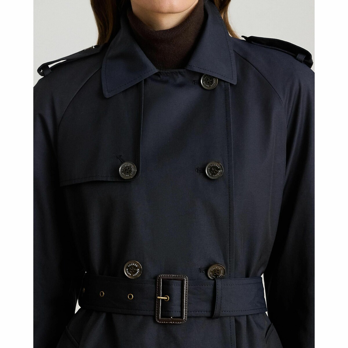 LAUREN RALPH LAUREN<br>Trench coat com cinto