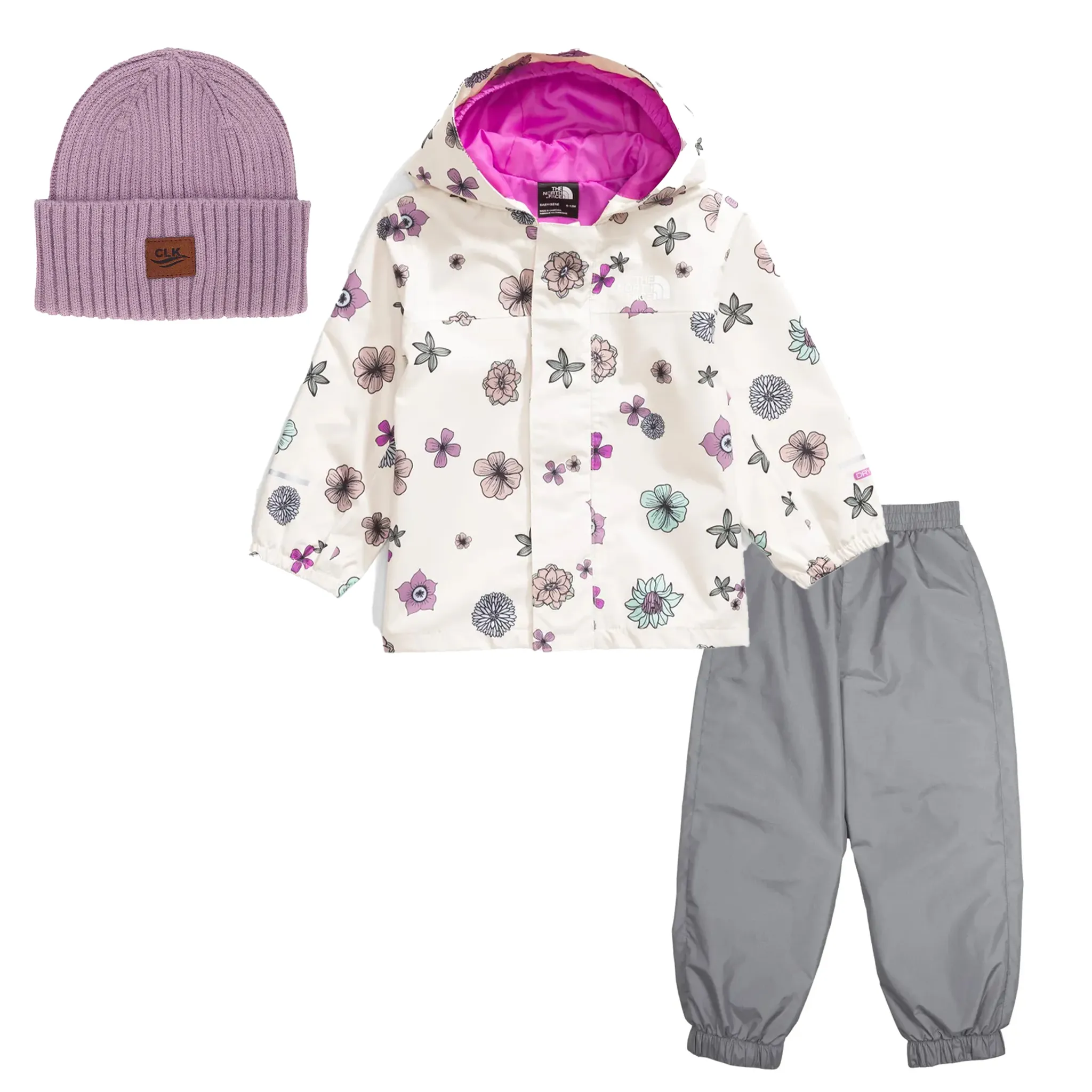 The North Face Ensemble Extérieur Antora 12-24mois + Tuque