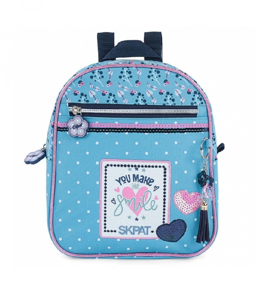 Skpat Mochila Infantil 131434 Azul -22x25x10cm-