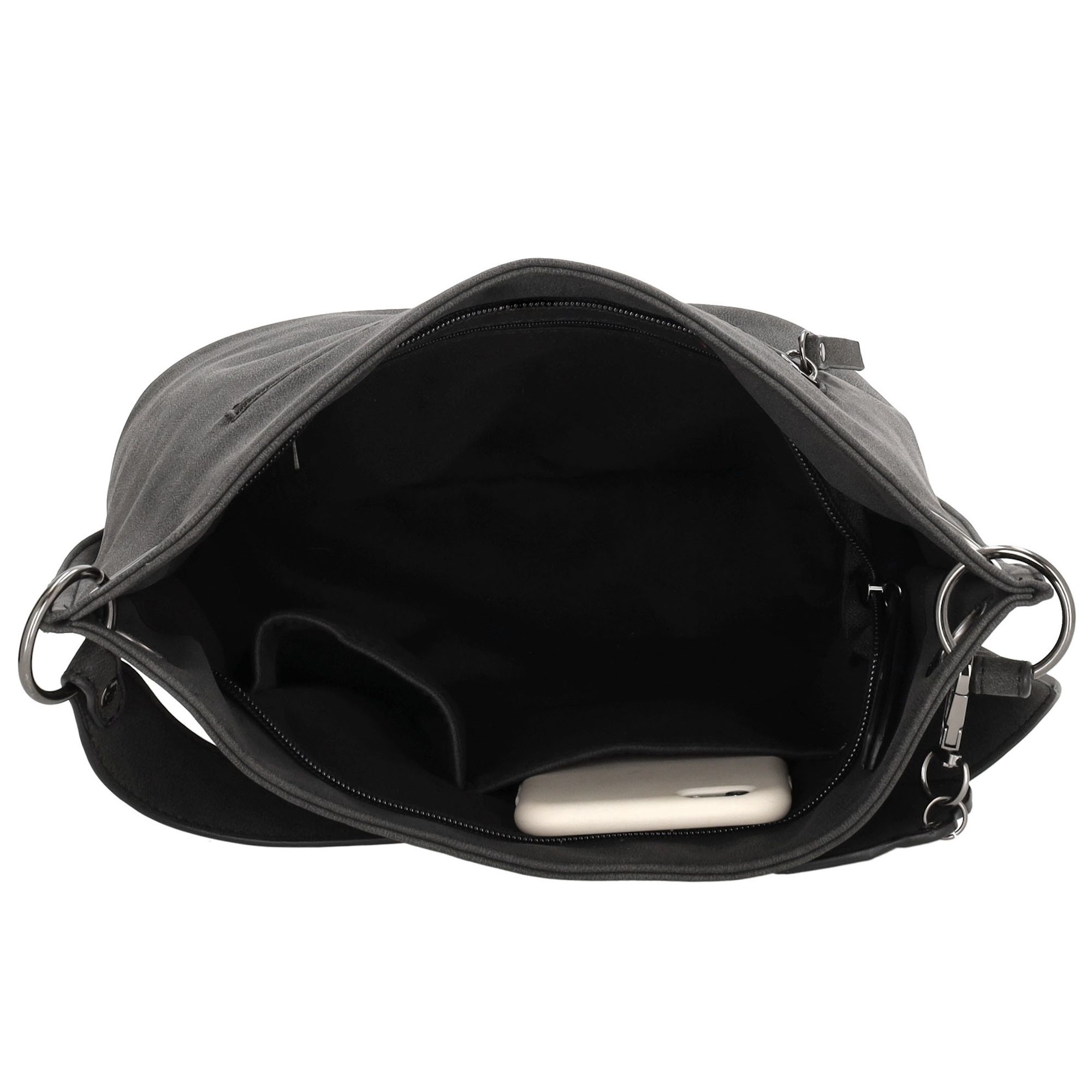 Beagles La Rambla Shopper Hobo Zwart