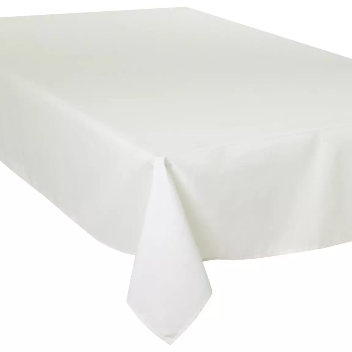 Nappe rectangulaire anti tache (140 x 240 cm) Lina Ivoire