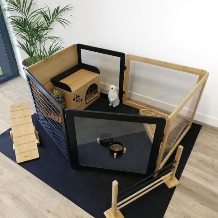 Modul'Home - Parc avec tapis de protection
