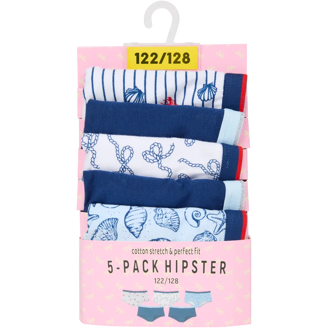 Hipsters Maten 110 - 152 | 5 stuks | diverse varianten
