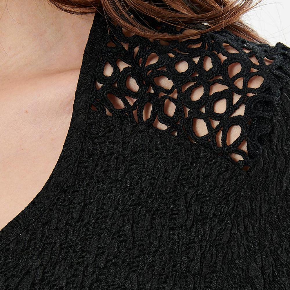 Kaporal Robe Noir Femme Kaporal Gueste