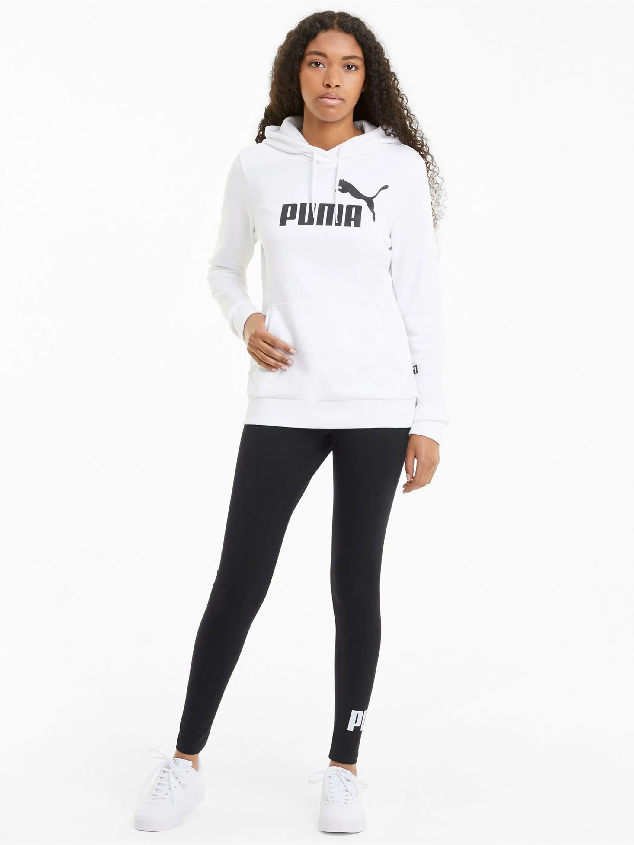 Damen Leggings mit Logoprint