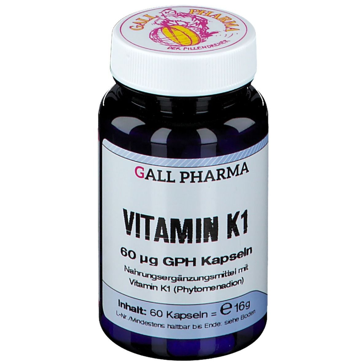 GALL PHARMA Vitamin K 1 60 µg GPH Kapseln