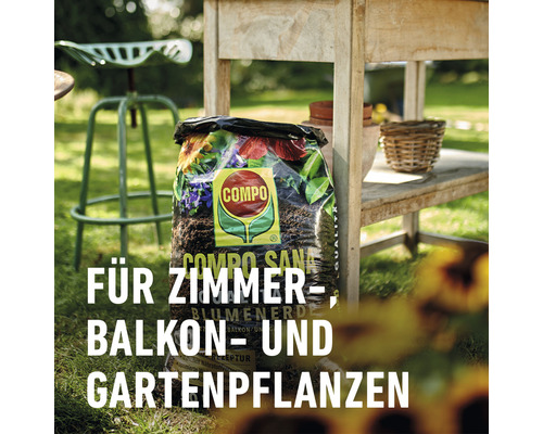 COMPO SANA® Kwaliteitspotgrond 50 L voor alle kamer-, balkon- en tuinplanten