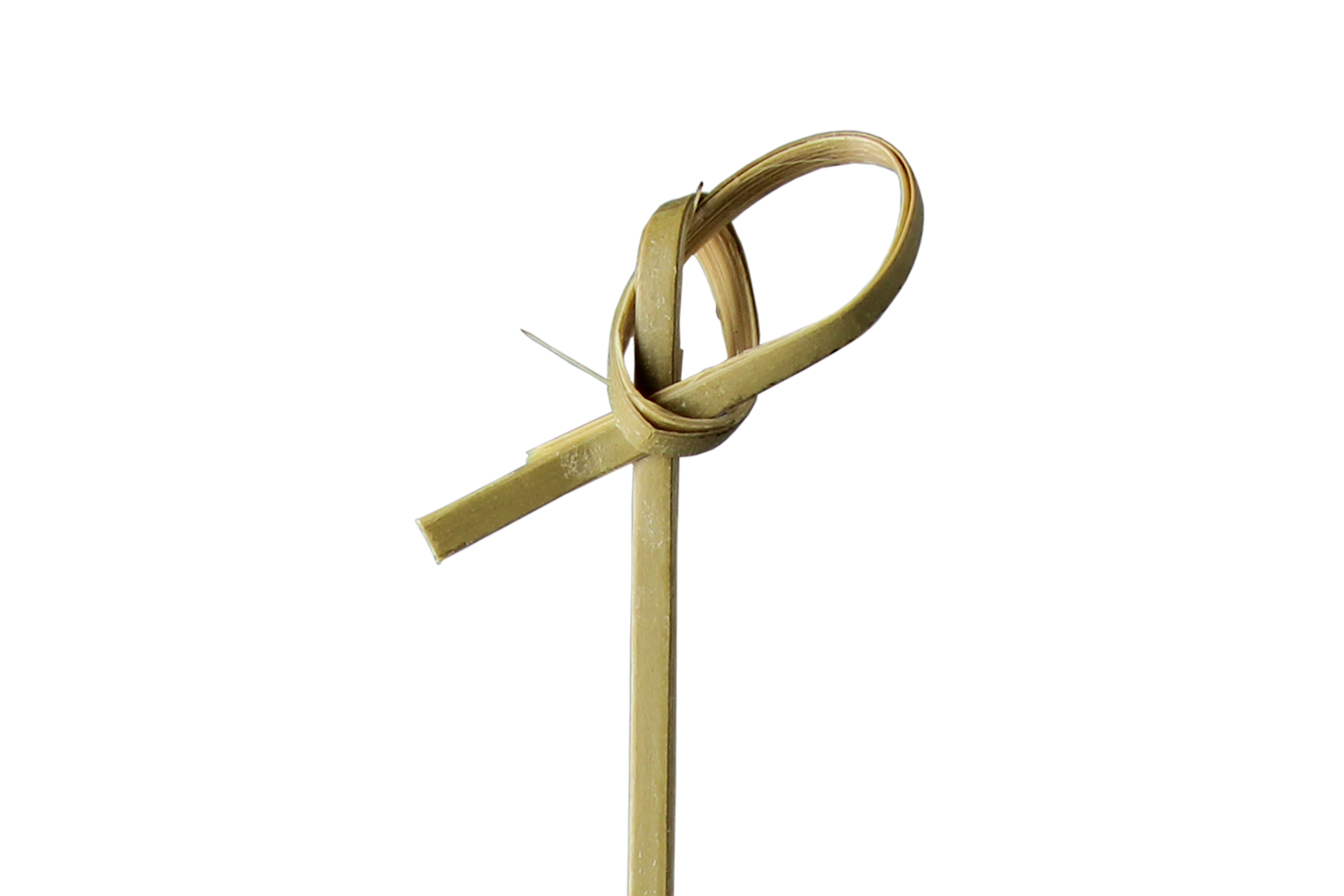 Bamboe prikker met knoop 18cm BIO