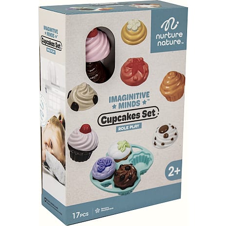 Nature cupcake sæt legemad