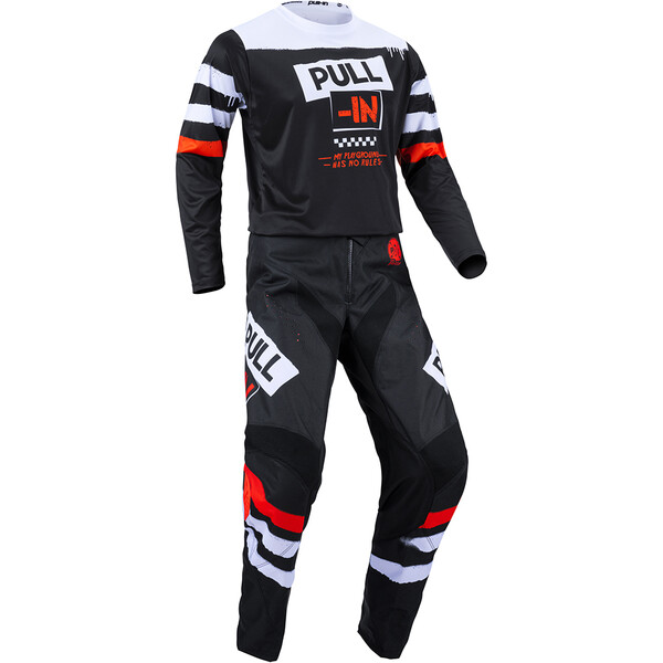 pull-in - Maillot Enfant Trash Kid - 2023 Noir / Blanc / Orange