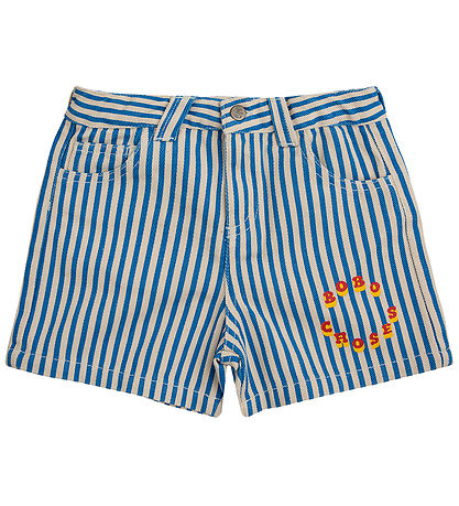 Bobo Choses Shorts - Circle Streifen - Blau