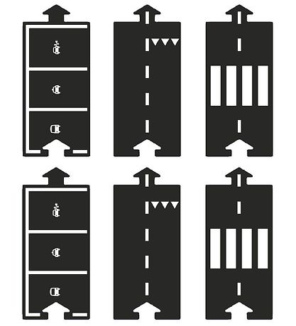 Waytoplay Autospur - Long Straight - 6 Teile