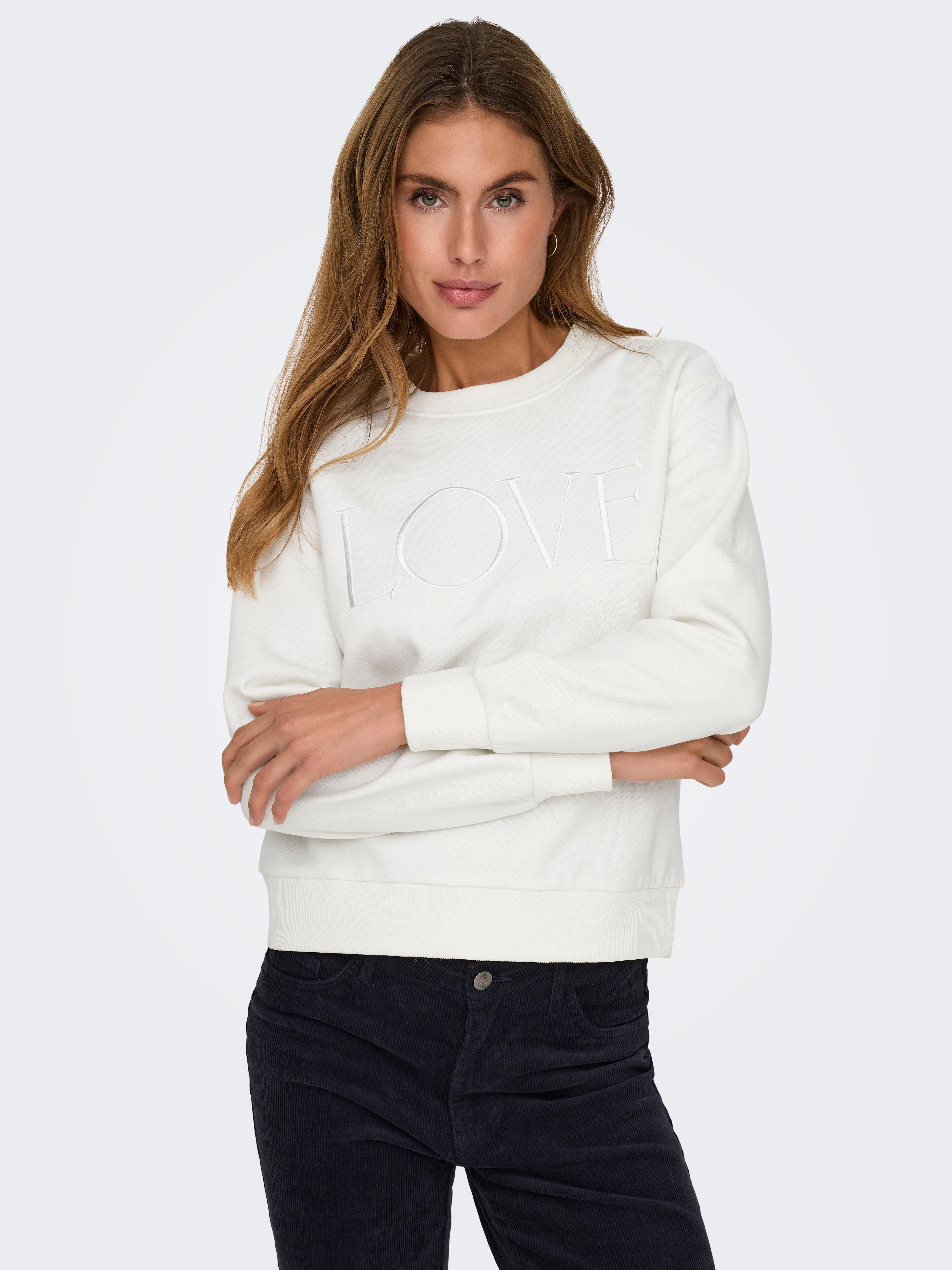 JDYPARIS Sweatshirt Cloud Dancer